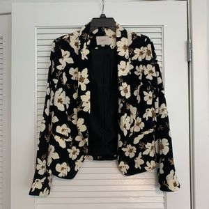 Floral blazer